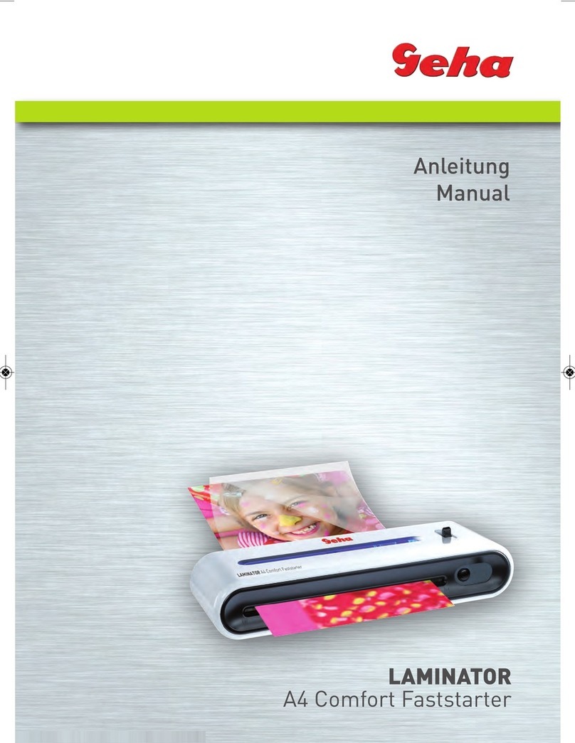 GEHA A4 COMFORT manual
