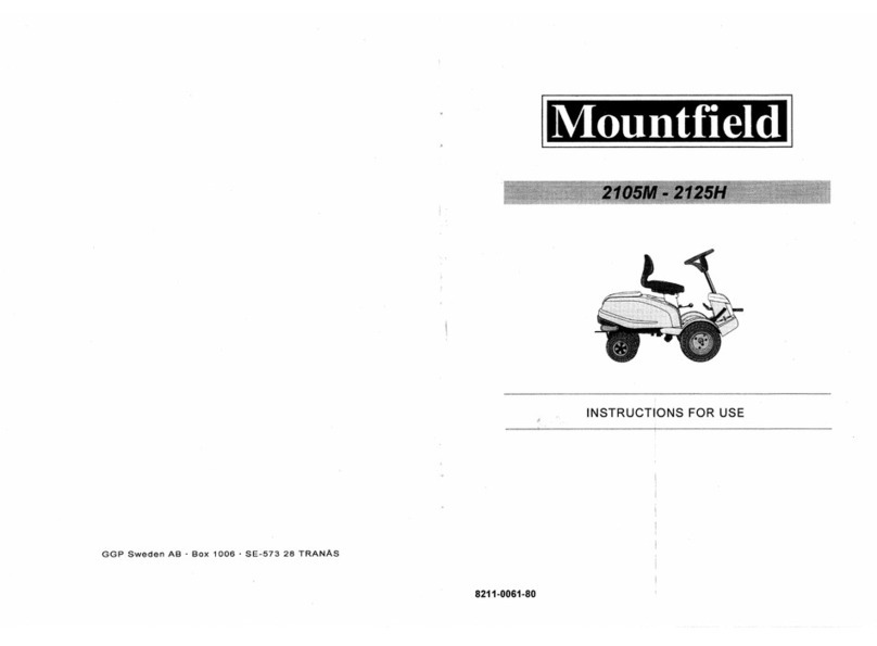 Mountfield 2105M User manual