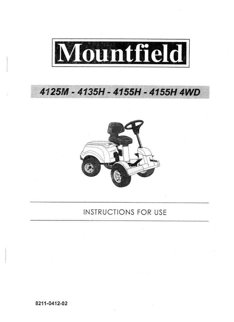 Mountfield 4125M Instructions for use