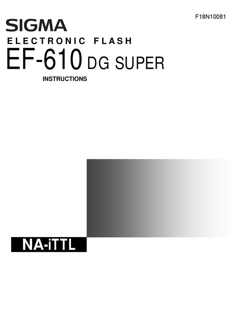 Sigma EF-610 - NA-ITTL User manual