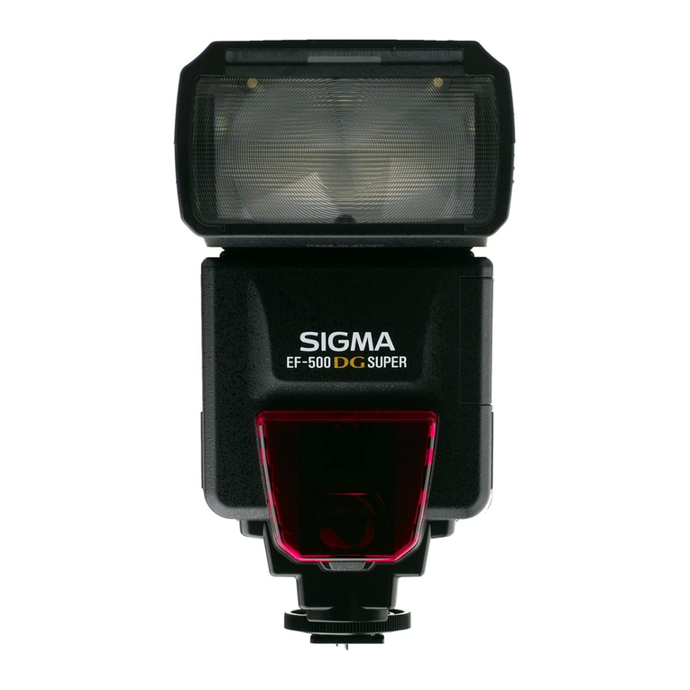 Sigma ef-500 dg super pa User manual