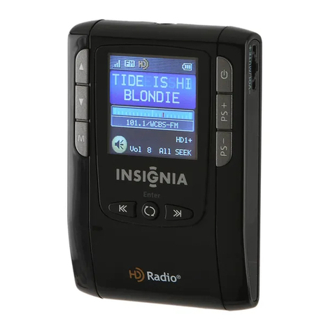 Insignia NS-HD01 - Portable HD Radio user guide