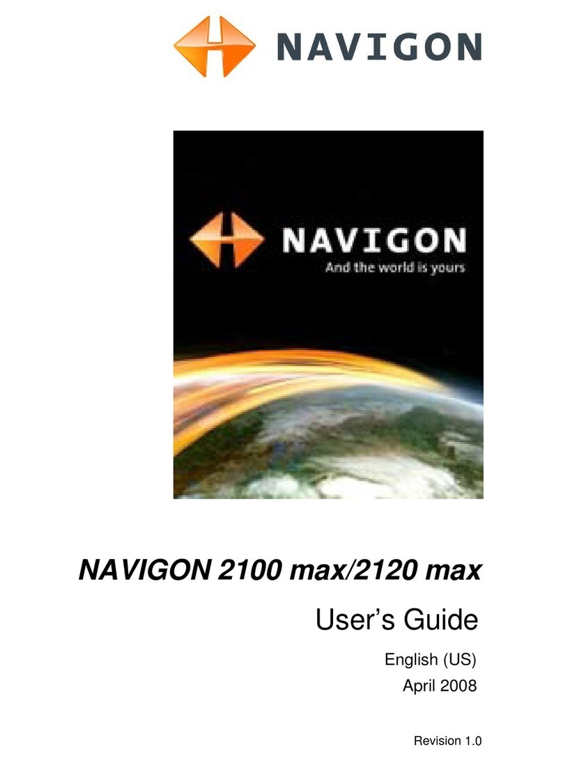 Navigon 10000300 - 2100 Max - Automotive GPS... User manual