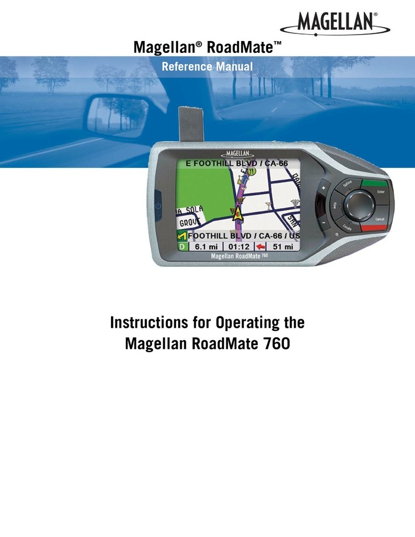 Magellan RoadMate 760 - Automotive GPS Receiver Reference manual