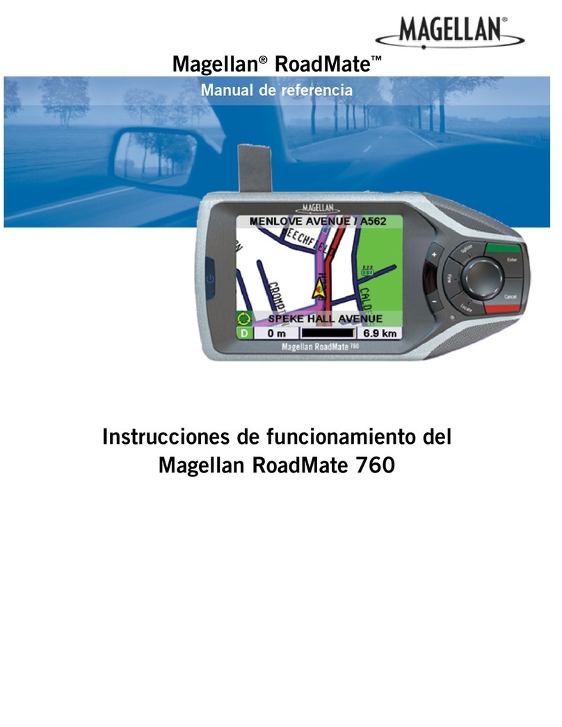 Magellan RoadMate 760 - Automotive GPS Receiver User manual Magellan RoadMate 760 - Automotive GPS Receiver User manual