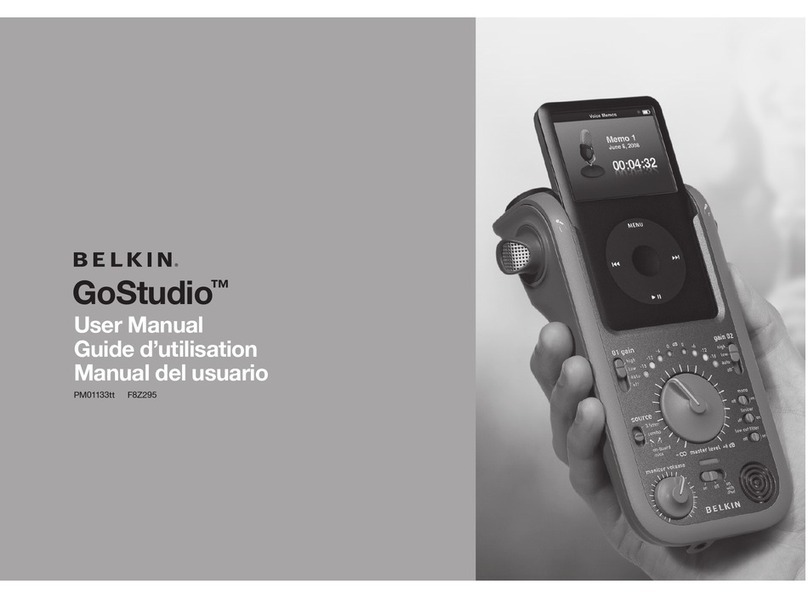 Belkin GoStudio F8Z295 user manual
