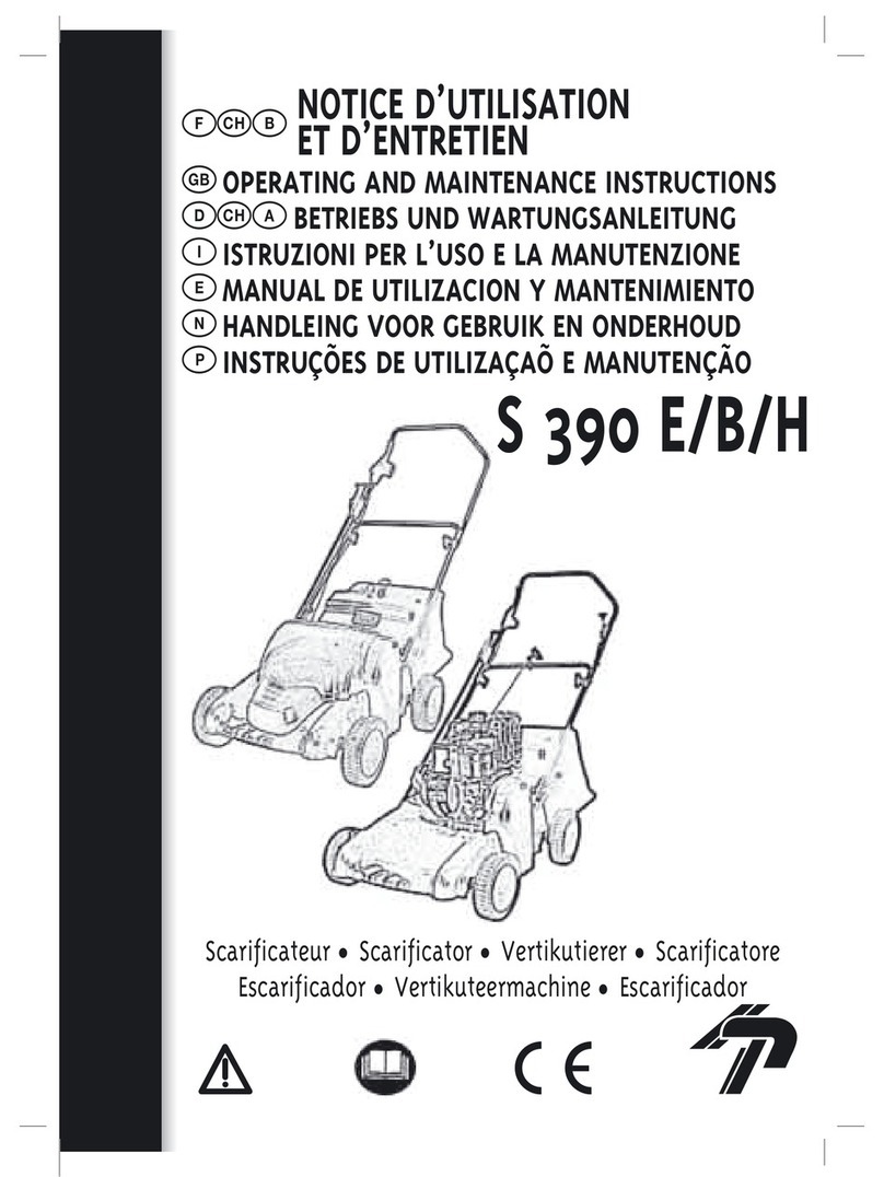 Mountfield S 390 B Operating and maintenance instructions