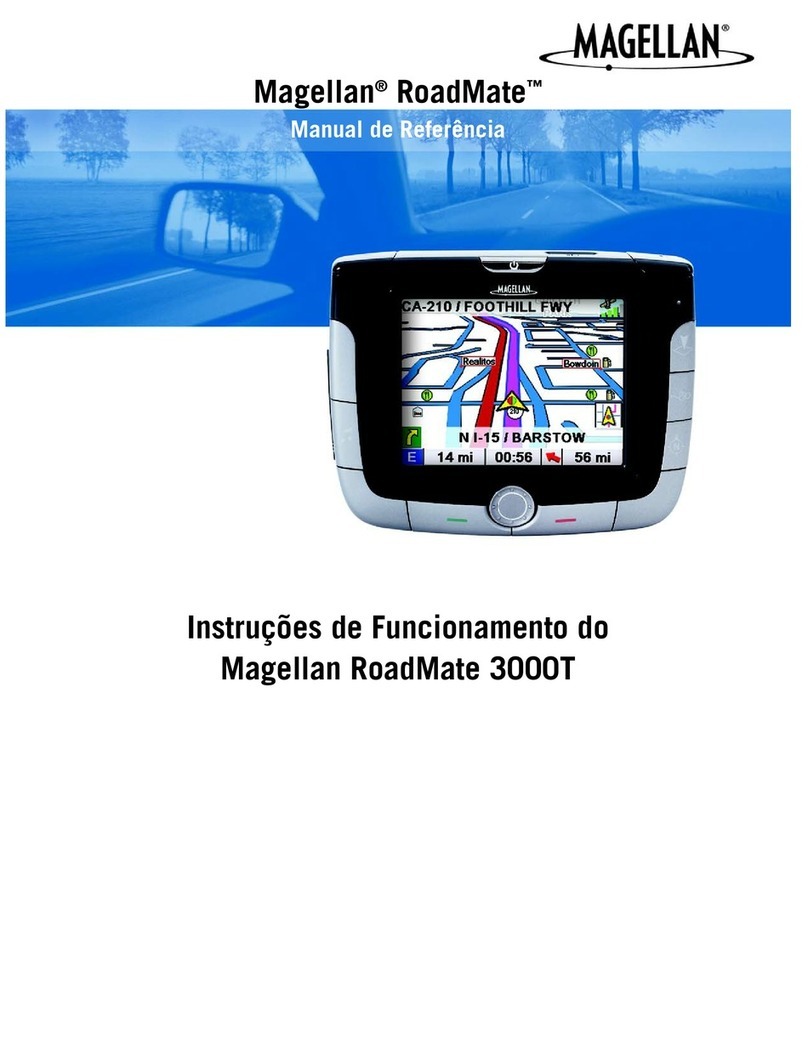Magellan RoadMate 3000T - Automotive GPS Receiver Reference manual