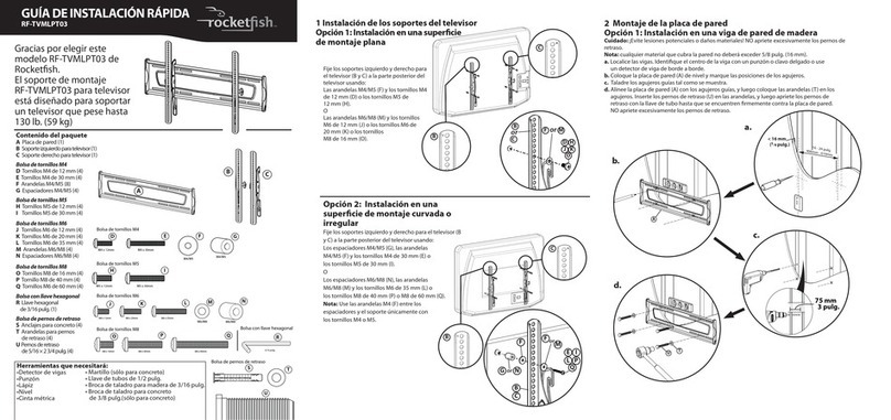 Rocket Fish RF-TVMLPT03 User manual