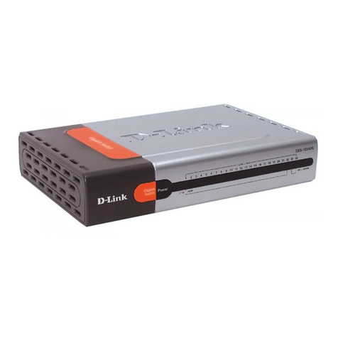 D-Link DES-1024DG User manual