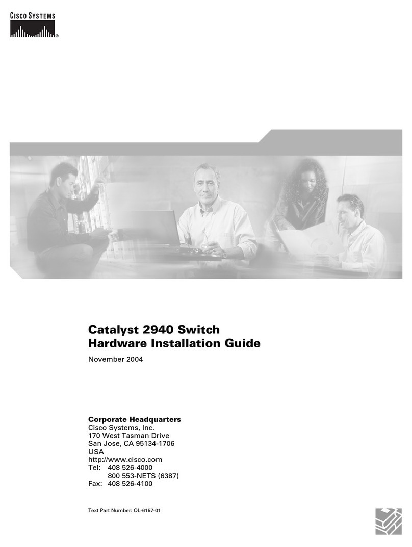 Cisco WS-C2940-8TT-S Manual