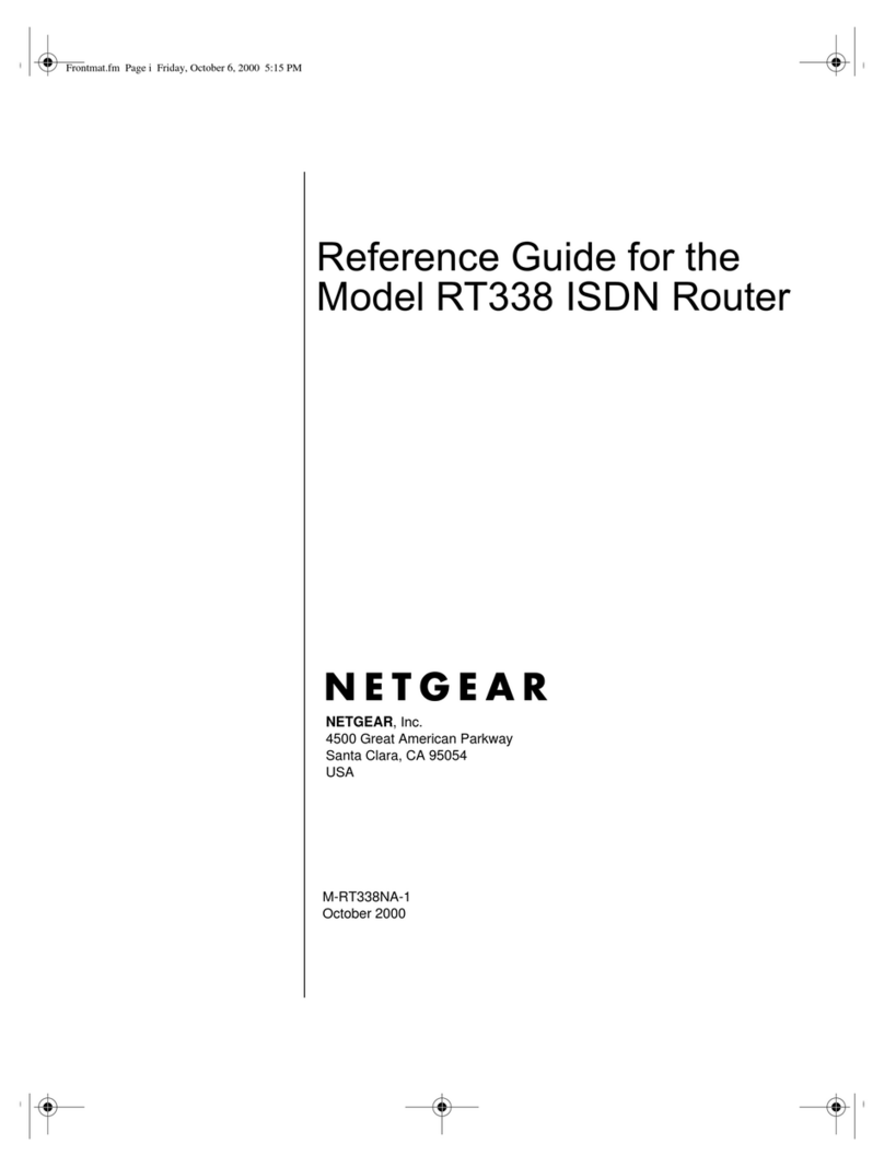 NETGEAR RT338 Reference manual