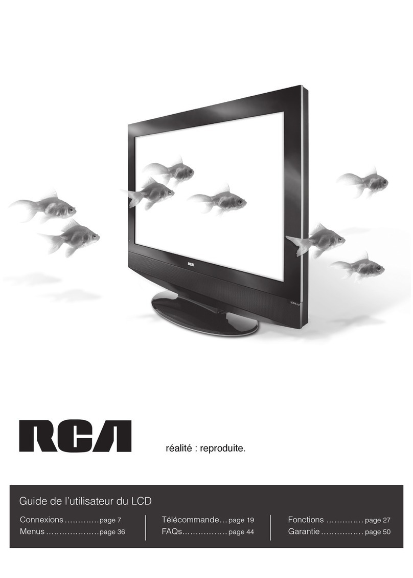 RCA l46wd250 - LCD Scenium Flat HDTV Quick start guide