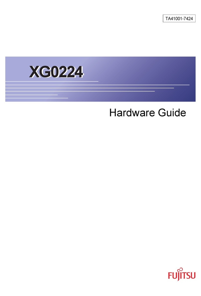 Fujitsu XG0224 Hardware guide