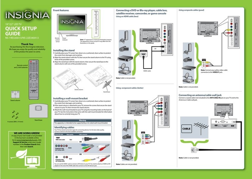 Insignia NS-19E320A13 User manual
