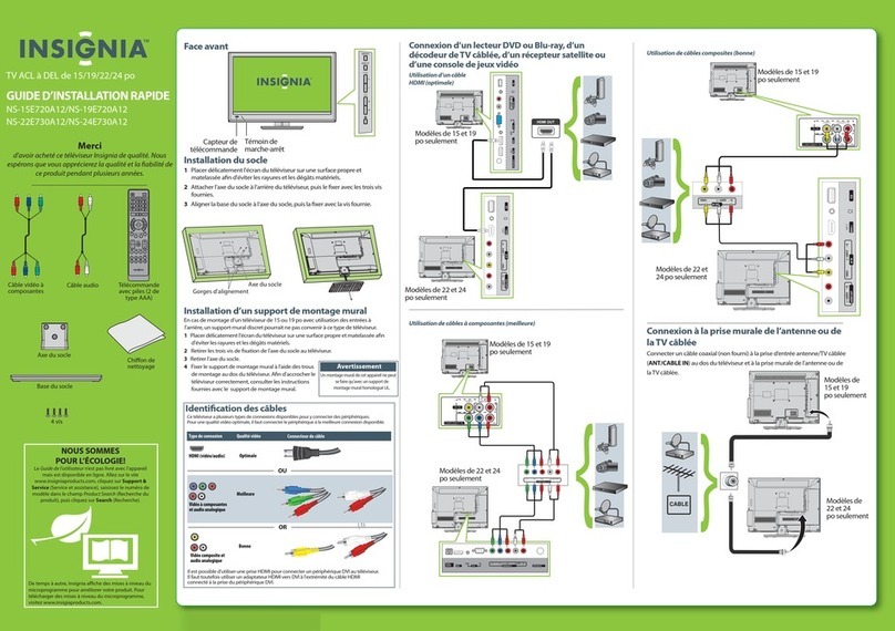 Insignia NS-15E720A12 User manual