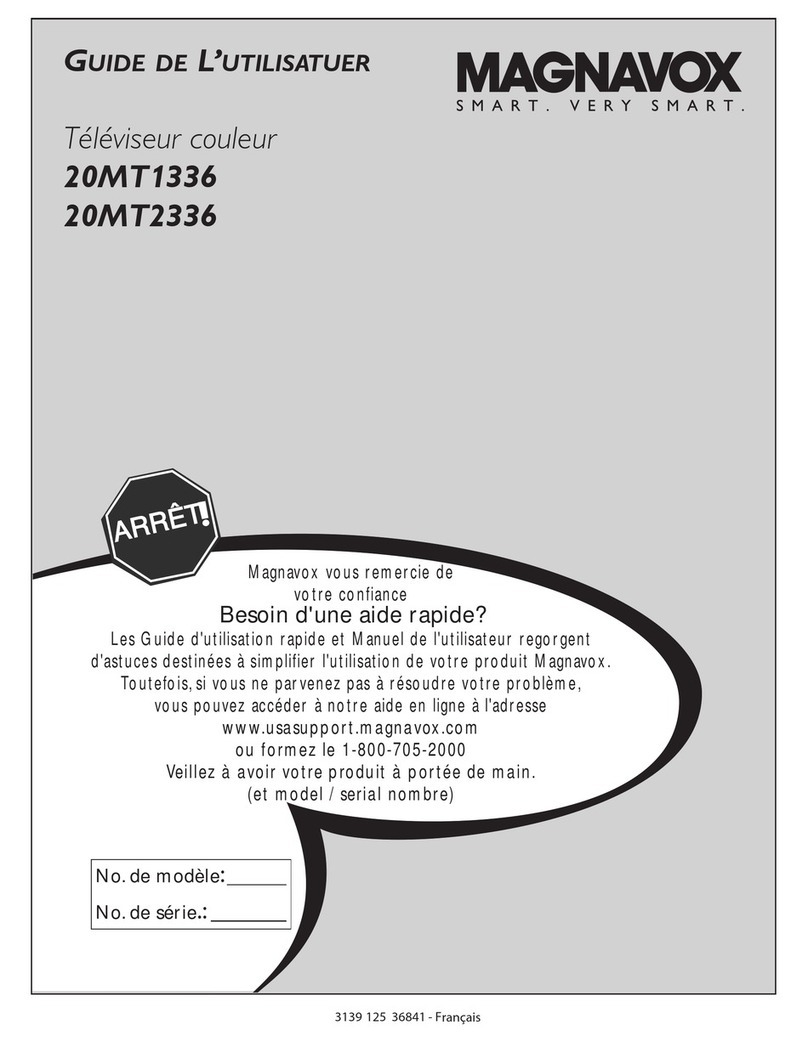 Magnavox 23MT2336 - 23" Stereo Tv User manual