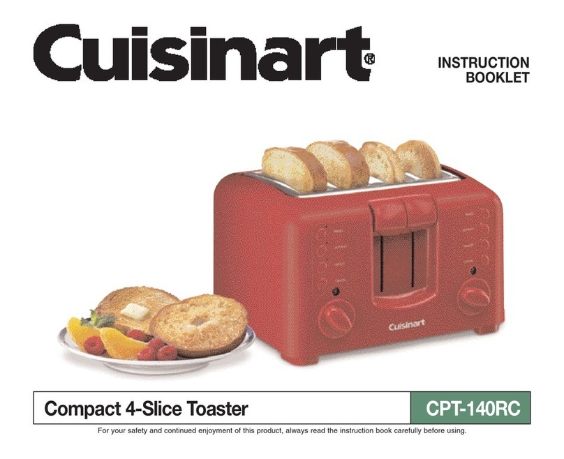 Cuisinart CPT-140RC User manual