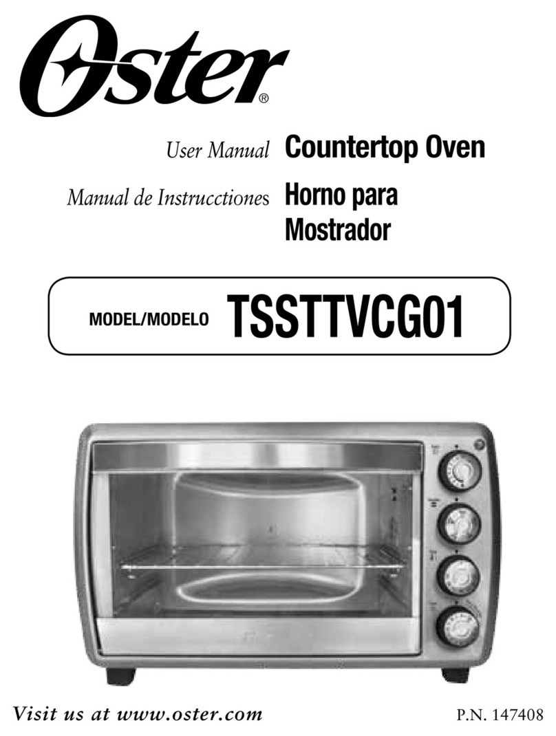 Oster TSSTTVCG01 User manual