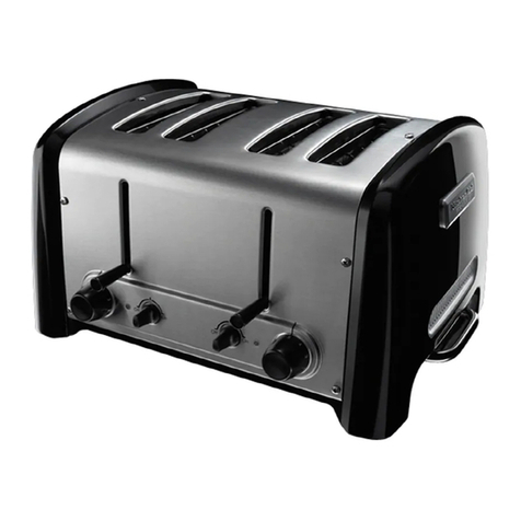 KitchenAid KPTT890OB - Pro Line Toaster Quick guide