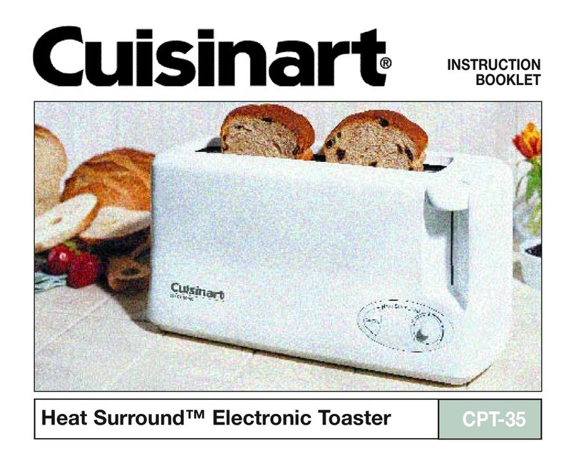 Cuisinart Heat Surround CPT-35 User manual