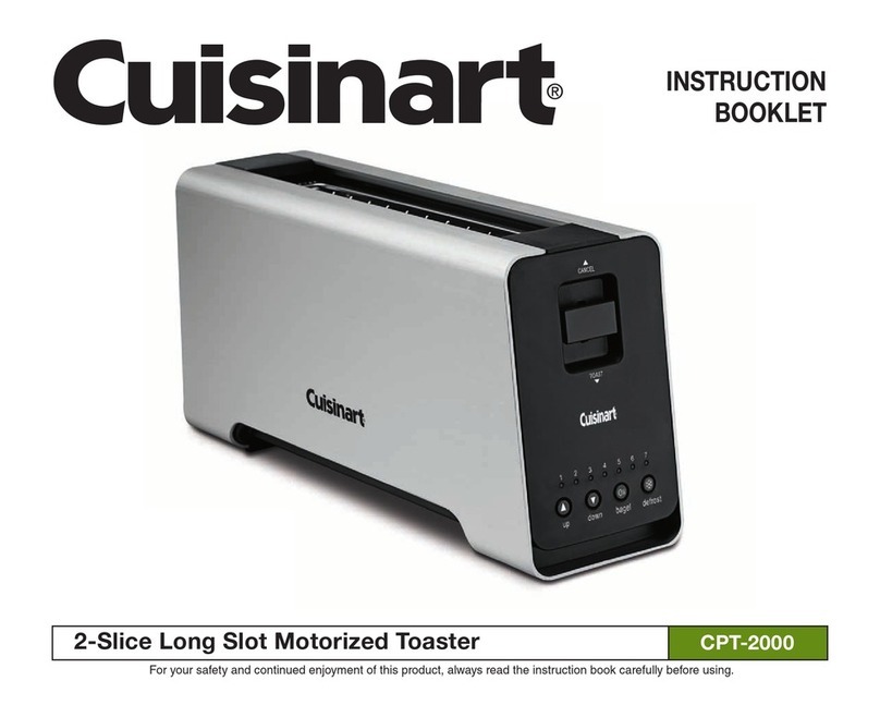 Cuisinart CPT-2000 User manual