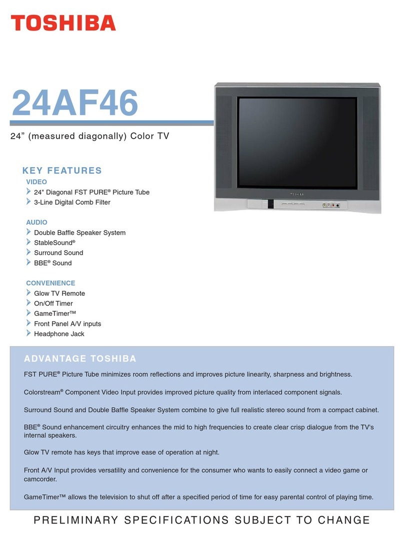 Toshiba 24AF46 Specifications