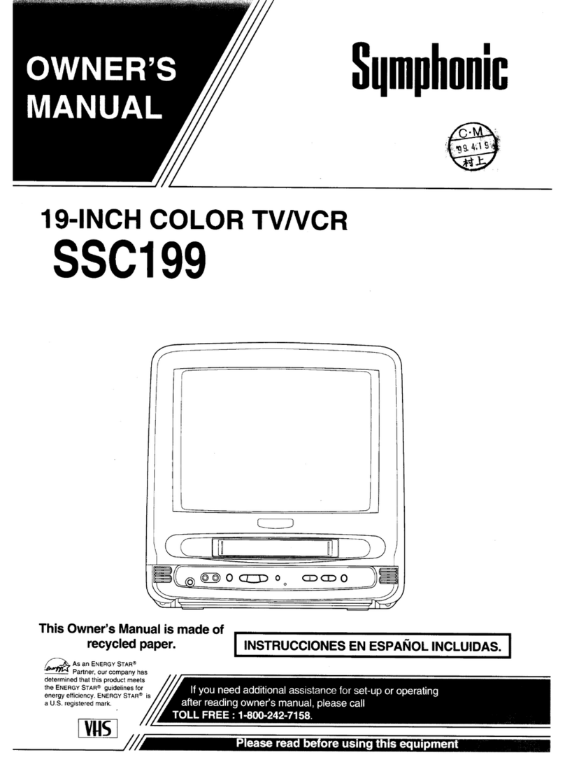 Symphonic SSC199 owner's manual