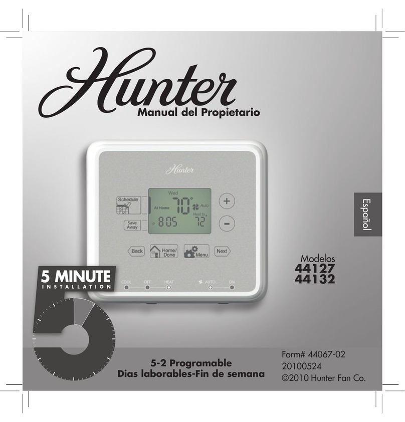 Hunter 42122 User guide