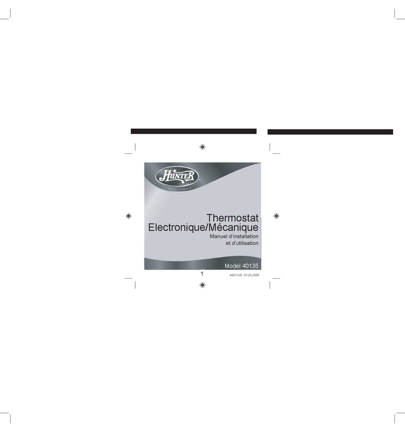 Hunter 40135 Configuration guide