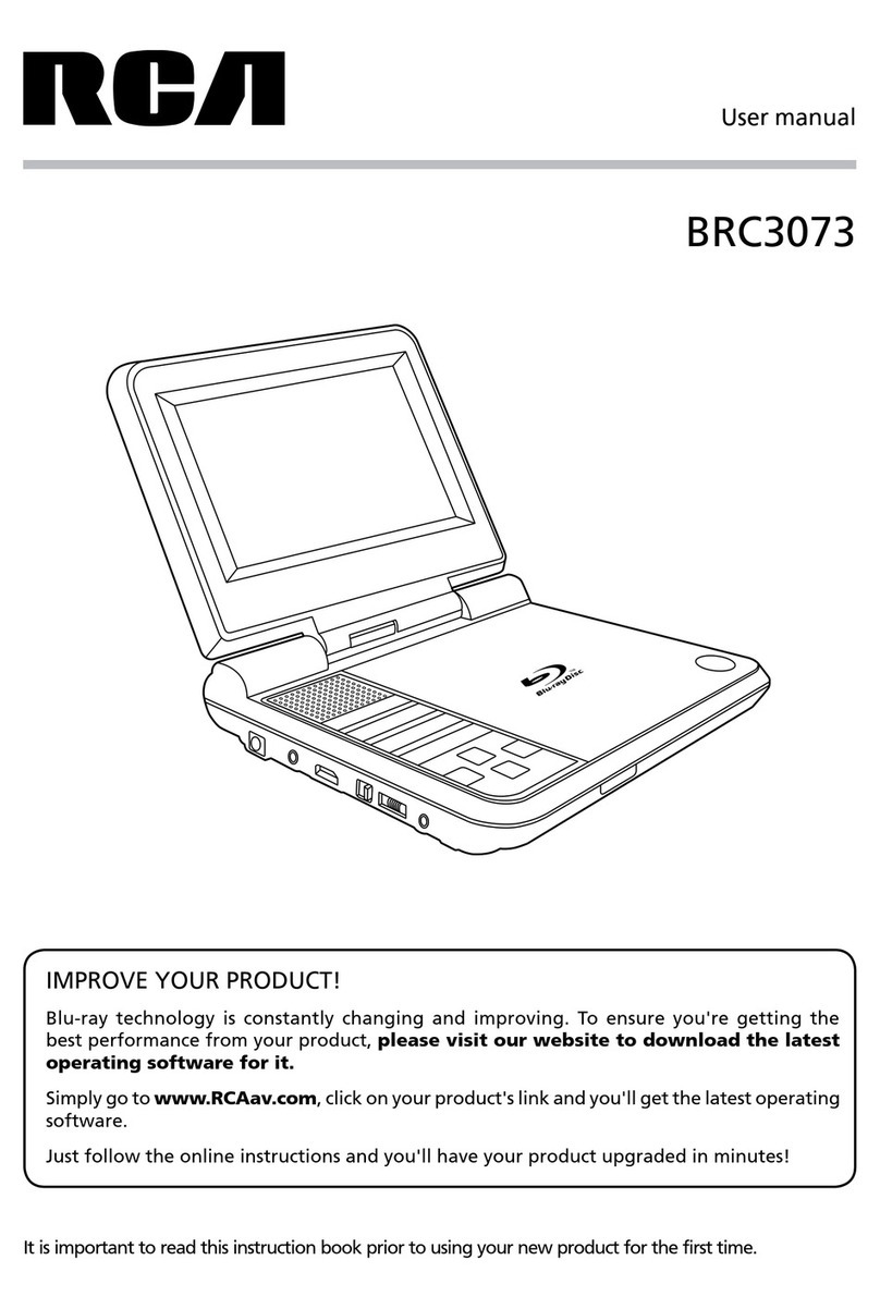 RCA BRC3073 User manual