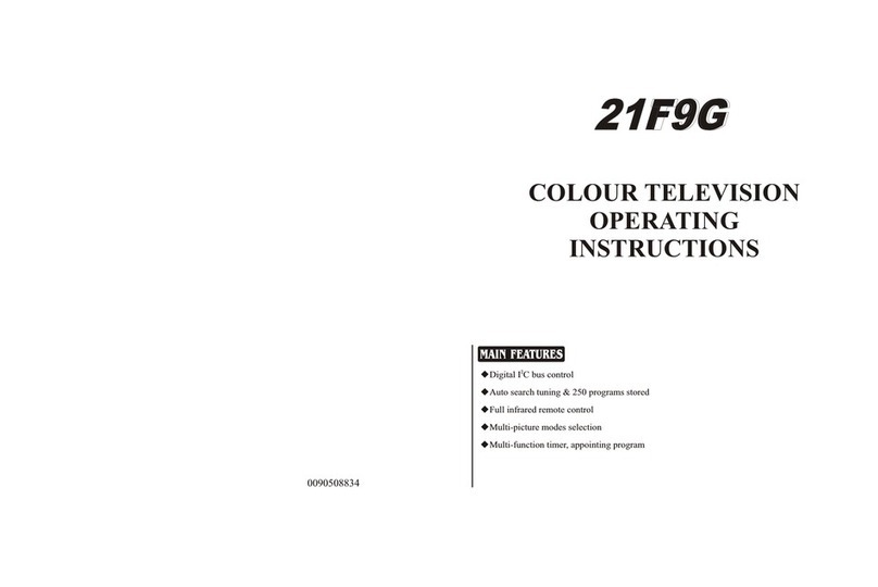 Haier 21F9G User manual Haier 21F9G User manual