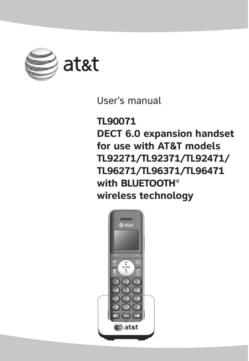 AT&T TL90071 User manual