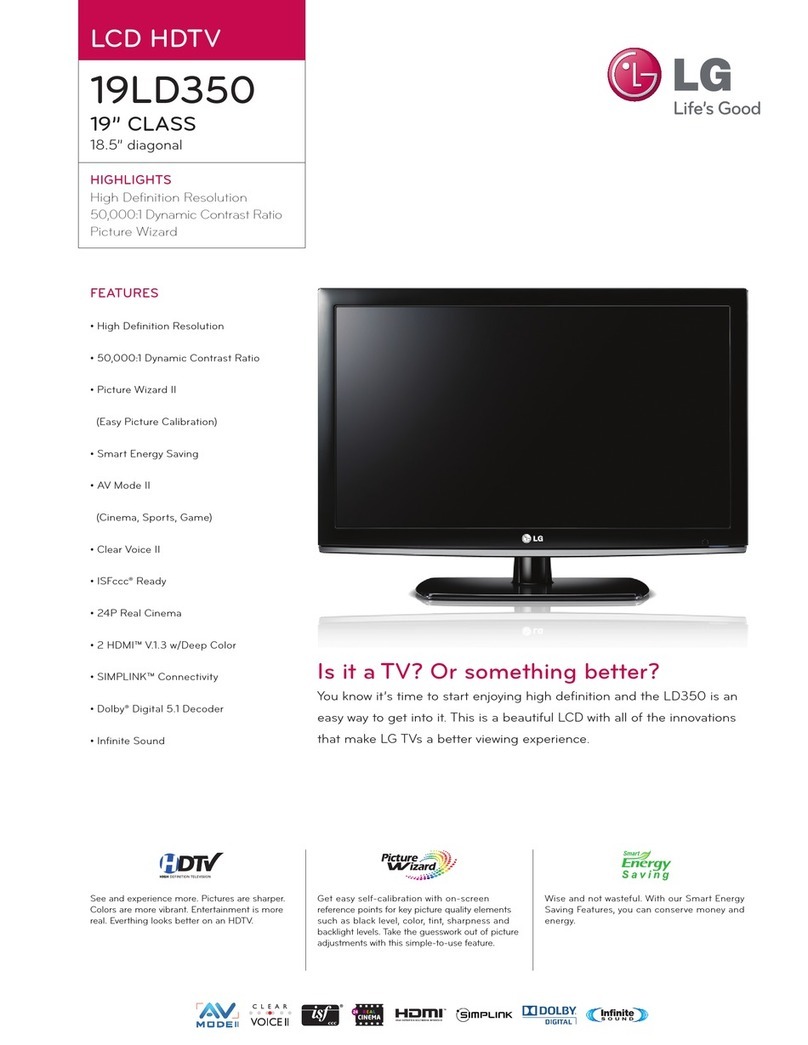 LG 19LD350 User manual