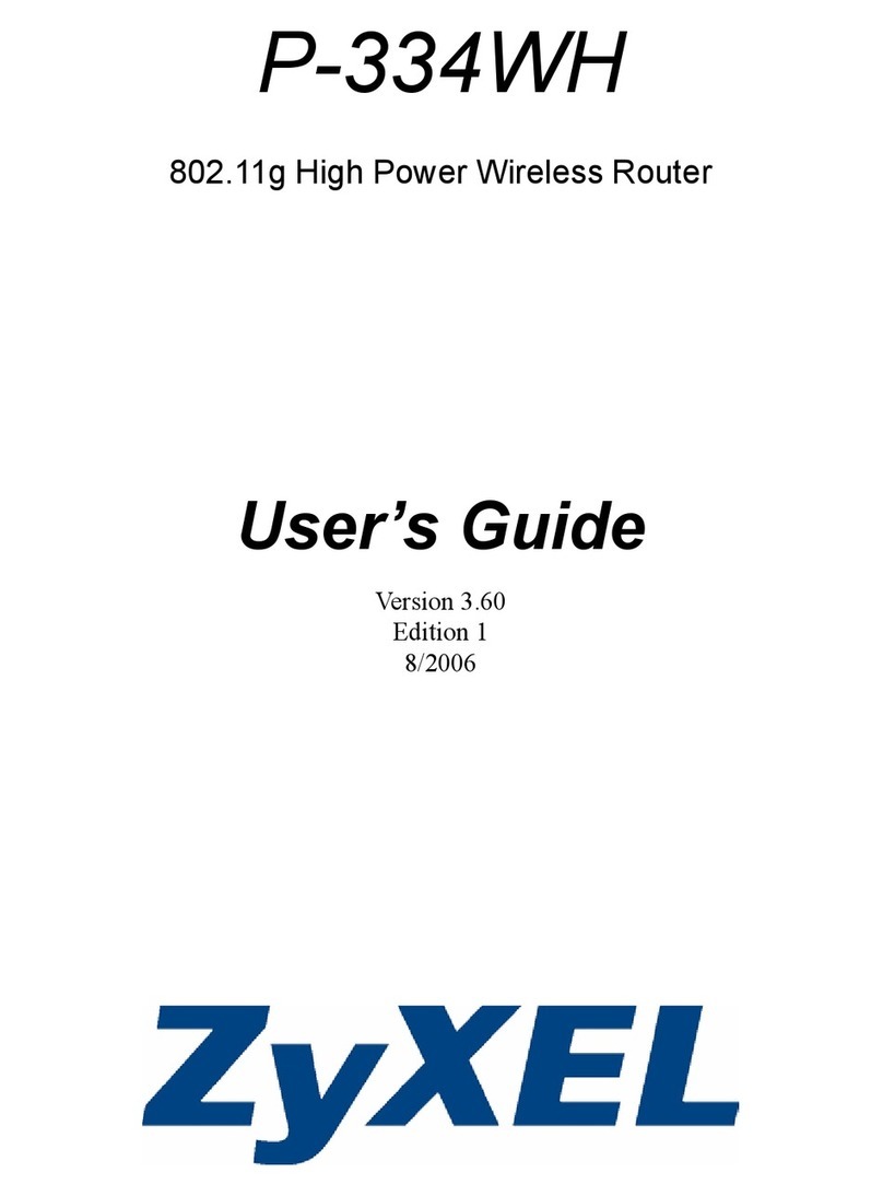 ZyXEL Communications P-334WH User manual ZyXEL Communications P-334WH User manual
