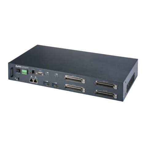 ZyXEL Communications IES-1248 Support notes