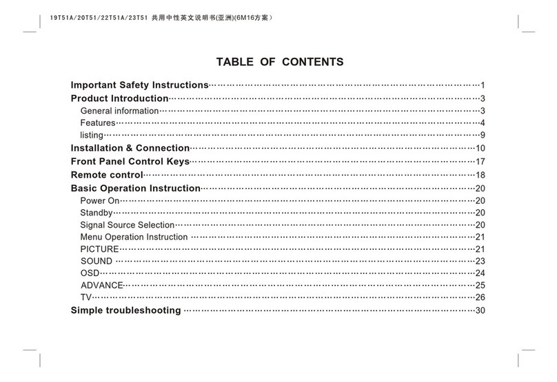 Haier 22T51 User manual