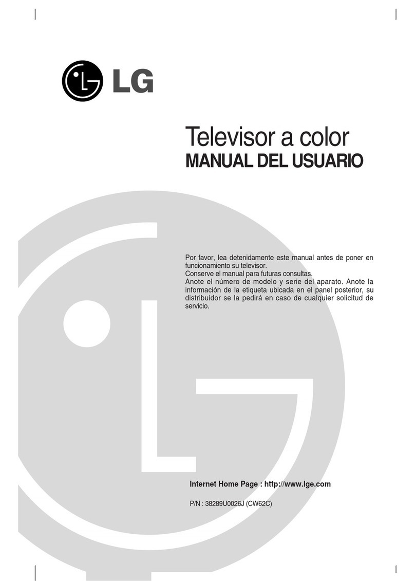 LG 29FX4BL- User guide
