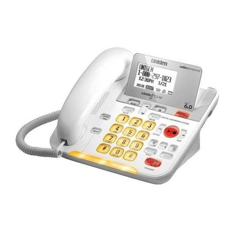 Uniden D3098S user guide
