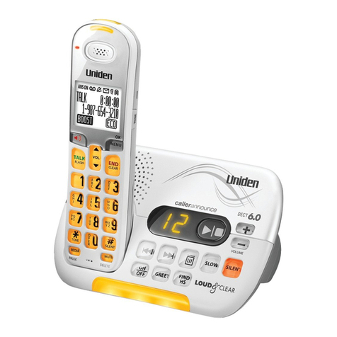 Uniden D3097 Series user guide