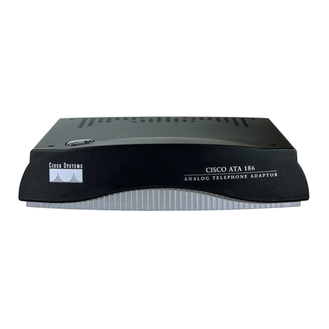 Cisco ATA 186 Service manual