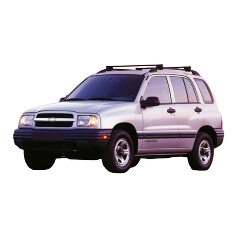 Chevrolet 1999 tracker owner's manual