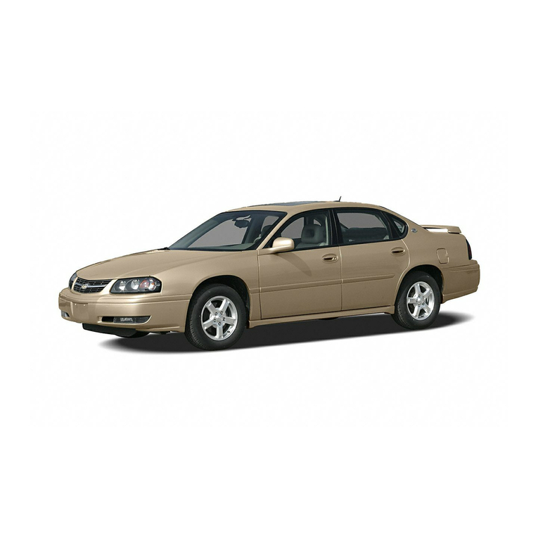 Chevrolet 2005 Impala User manual Chevrolet 2005 Impala User manual