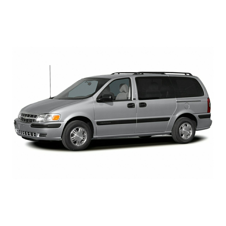 Chevrolet VENTURE 2004 User manual