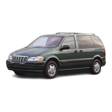 Chevrolet VENTURE 1997 User manual