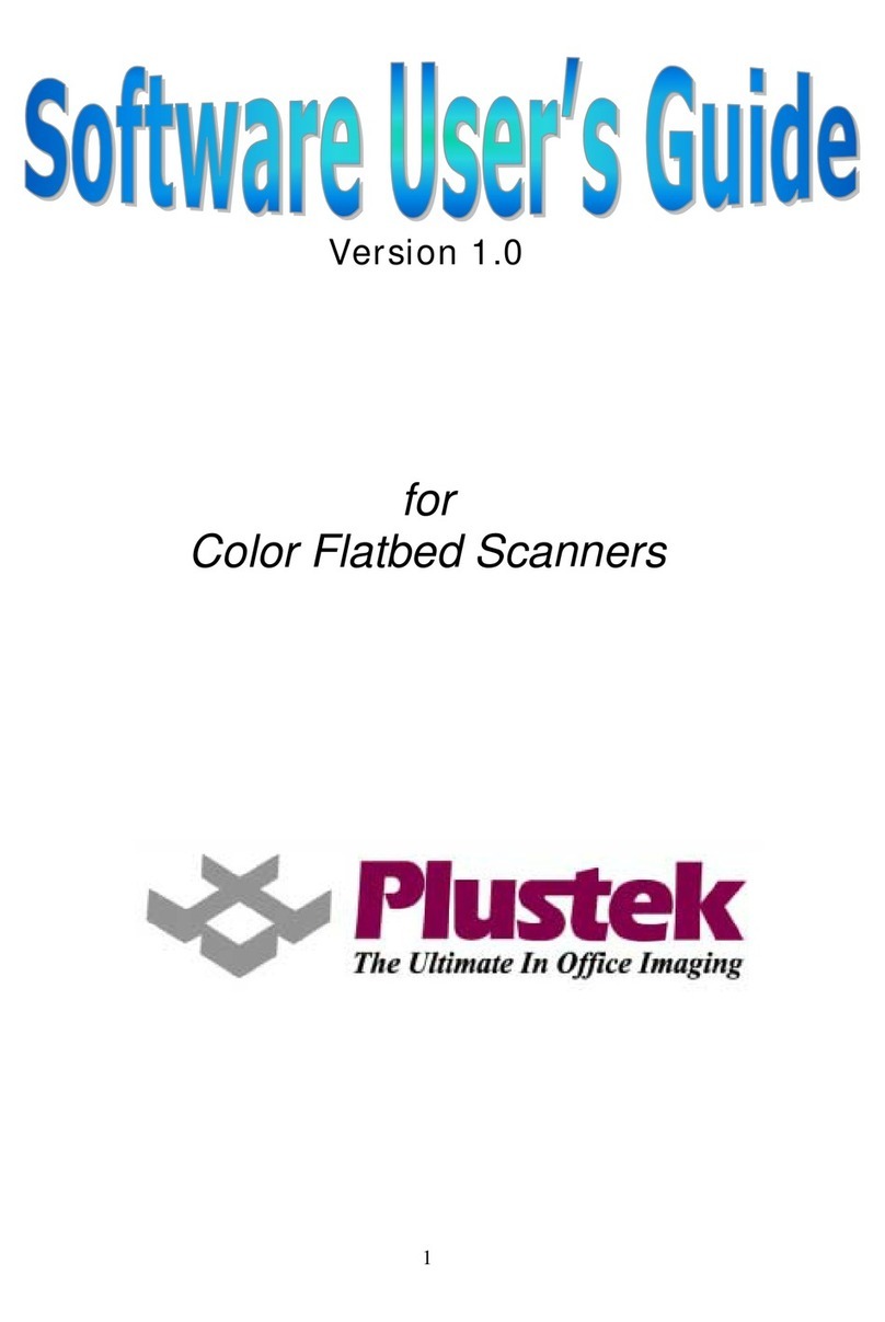 Plustek V1.0 Software user's guide