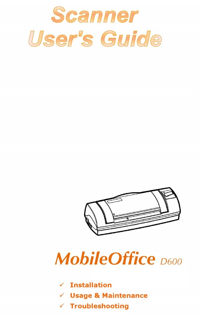 Plustek MOBILEOFFICE D600 User manual