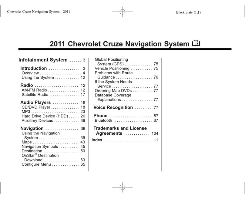 Chevrolet 2011 Cruze owner's guide