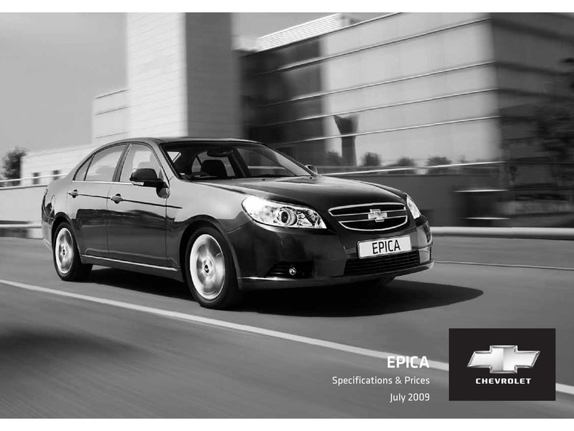 Chevrolet 2006 Epica User manual