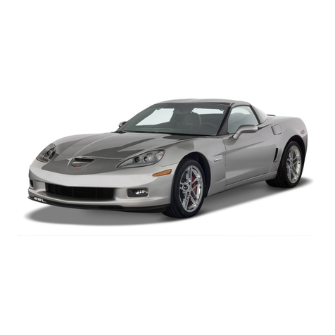 Chevrolet 2008 Corvette Navigation System user manual